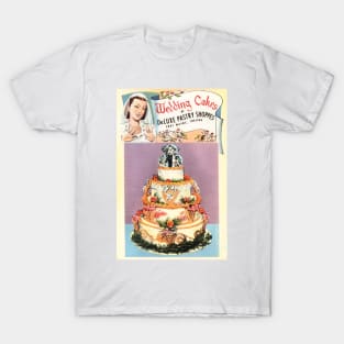 Wedding cakes by DeLuxe Pastry Shoppes T-Shirt